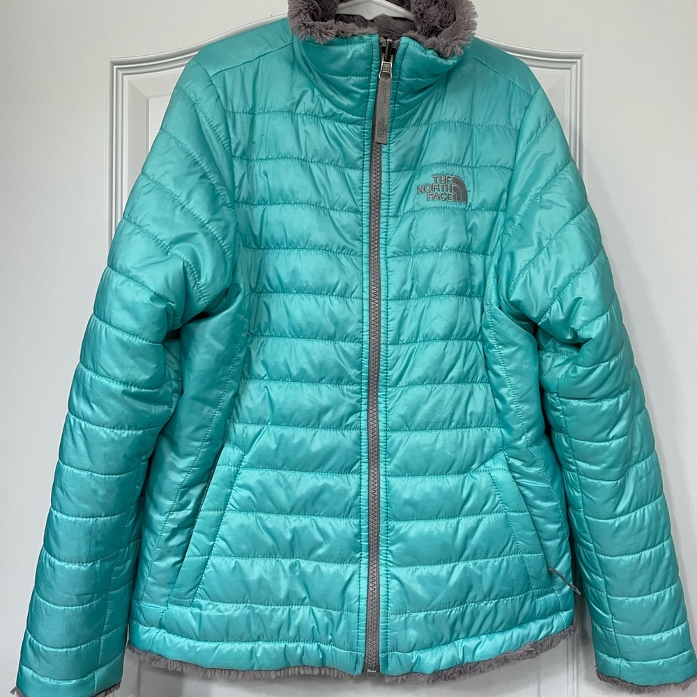Girls North Face Reversible Jacket